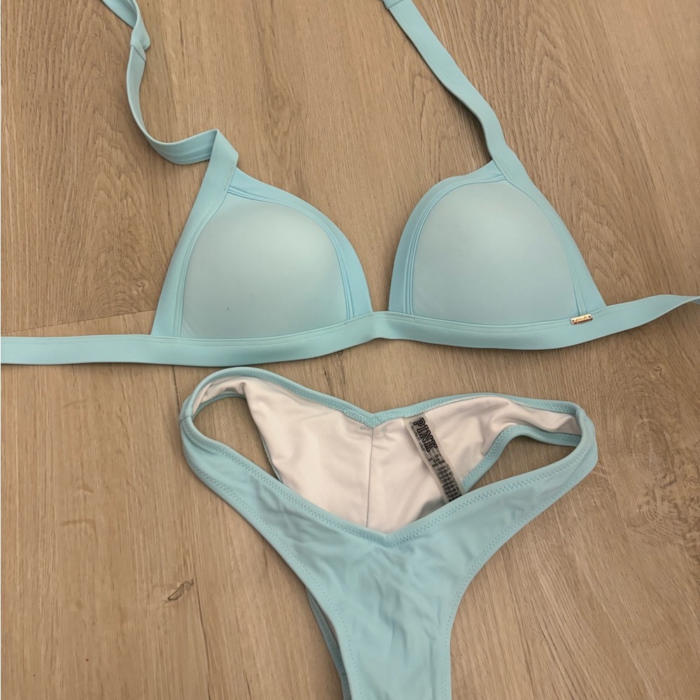 Light Blue Bikini Set
